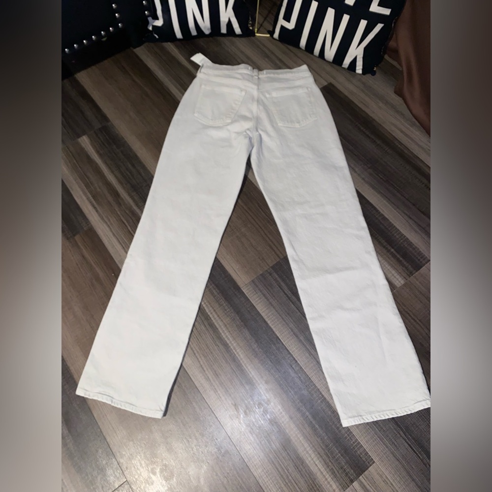 NWT Abercrombie & Fitch Light Blue Flare Jeans - Picture 9 of 15